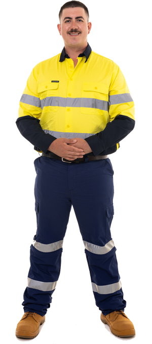 CoolBreeze MEN'S Double Hi-Vis Vented Pants