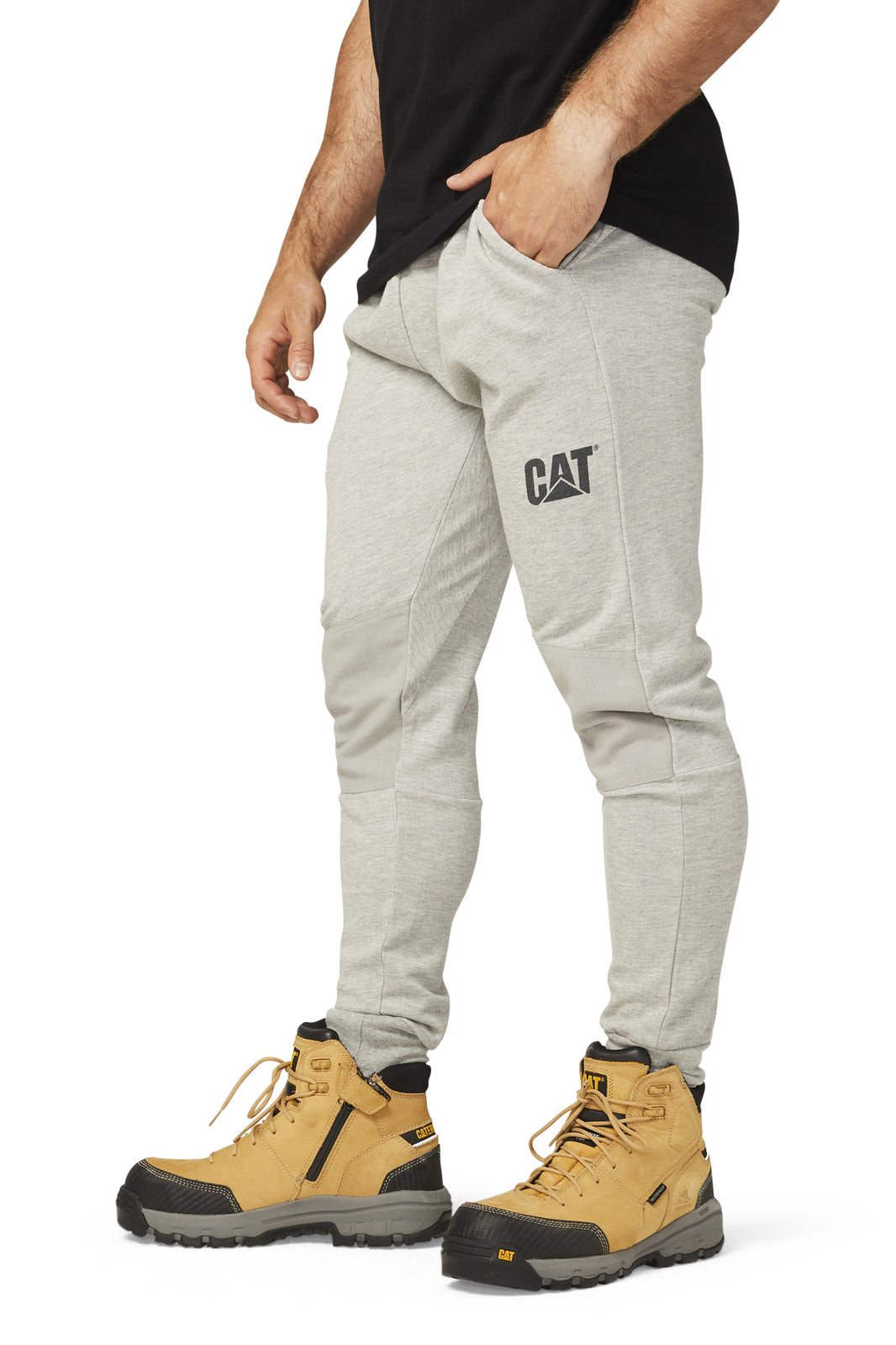 Caterpillar Track Pants - Grey - Size M