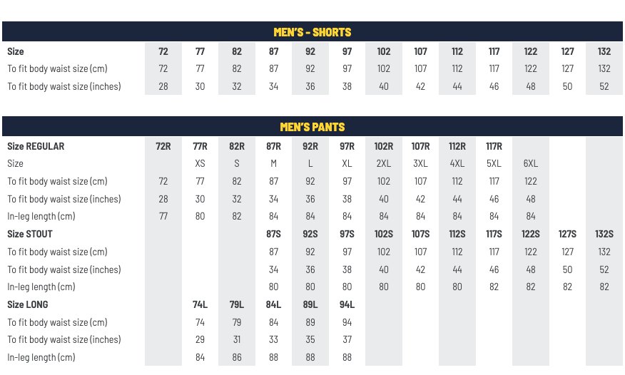 Bisley BP6007 Cotton Drill Work Pants - Navy - Size 107 Stout