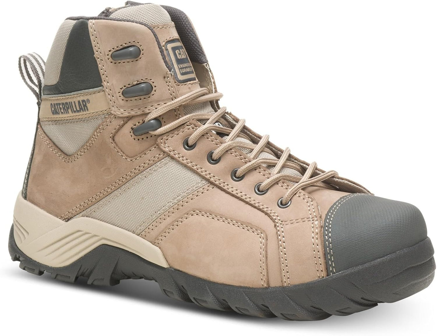 erpillar Men'S Argon HI Side Zip Steel Toe Work Boot