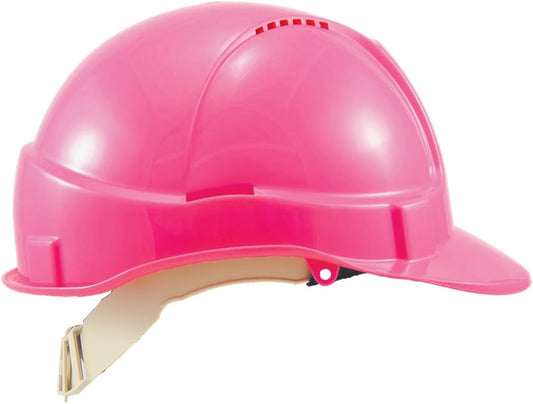 Hammer Head Type 1 Industrial Vented Hard Hat, Pink